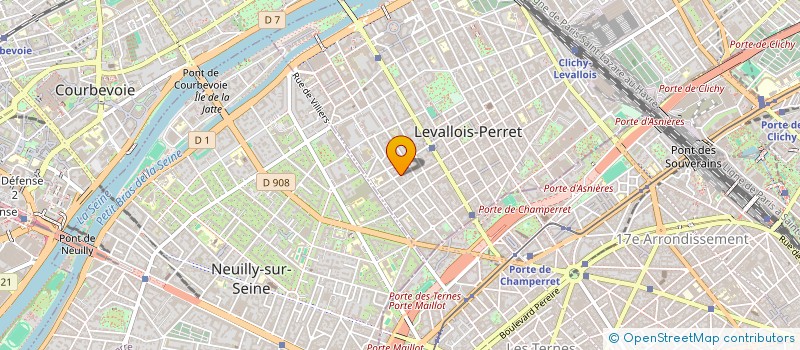 localisation de l'entreprise MONSIEUR ALEXANDRE SIOUFI à LEVALLOIS-PERRET