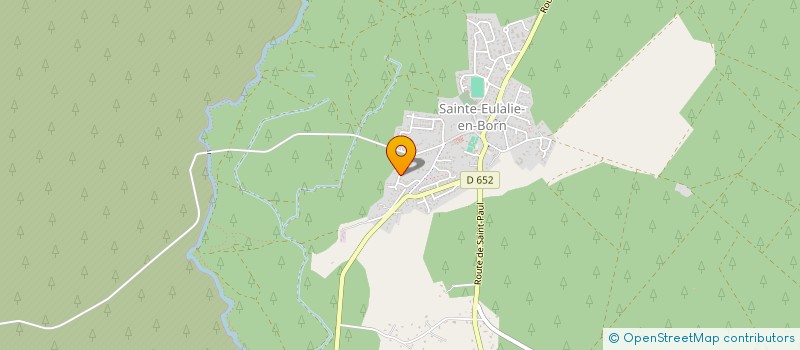 localisation de l'entreprise MONSIEUR ALEXANDRE SIRVEN  SAINTE-EULALIE-EN-BORN