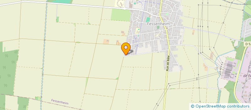 localisation de l'entreprise MONSIEUR ALEXANDRE SITZ  FESSENHEIM