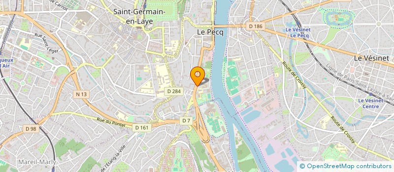 localisation de l'entreprise MONSIEUR ALEXANDRE SLAMA à LE PECQ