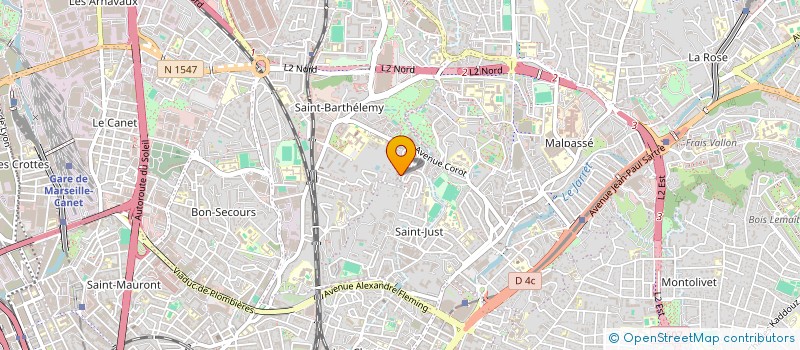 localisation de l'entreprise MONSIEUR ALEXANDRE SOARES à MARSEILLE 13EME