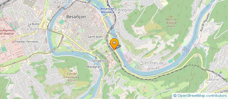 localisation de l'entreprise MONSIEUR ALEXANDRE SOGARO  BESANCON