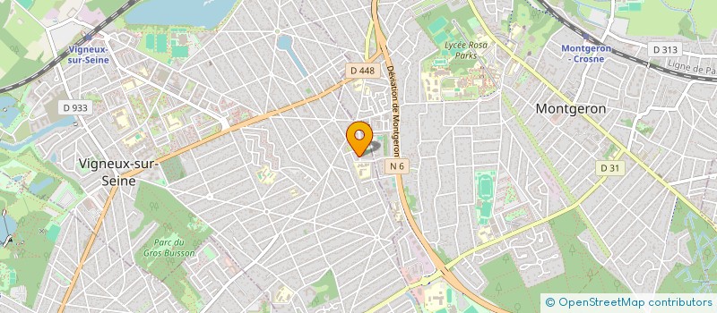 localisation de l'entreprise MONSIEUR ALEXANDRE SOLTAN  VIGNEUX-SUR-SEINE