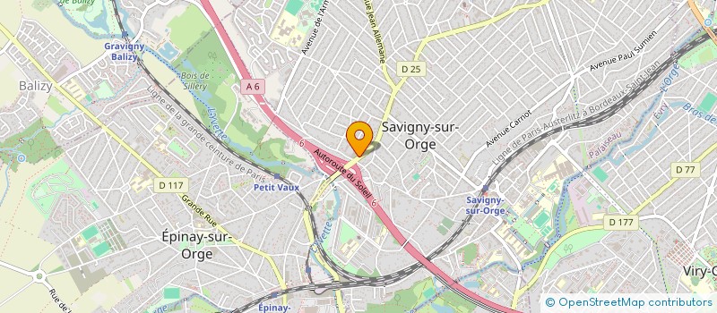 localisation de l'entreprise MONSIEUR ALEXANDRE SORPS à SAVIGNY-SUR-ORGE