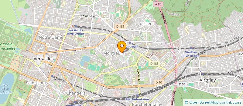 localisation de l'entreprise MONSIEUR ALEXANDRE SORS à VERSAILLES