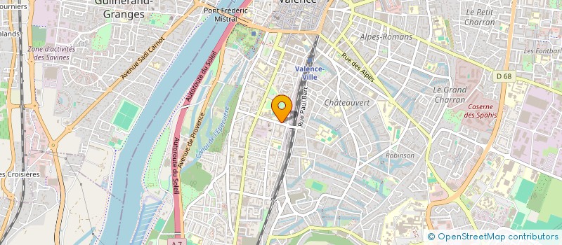 localisation de l'entreprise MONSIEUR ALEXANDRE SOUBEYRAND  VALENCE