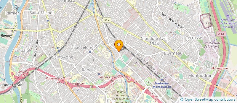localisation de l'entreprise MONSIEUR ALEXANDRE SOUBLIS  TOULOUSE