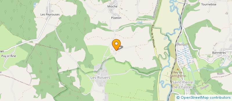 localisation de l'entreprise MONSIEUR ALEXANDRE SOUBRE  BROMONT-LAMOTHE