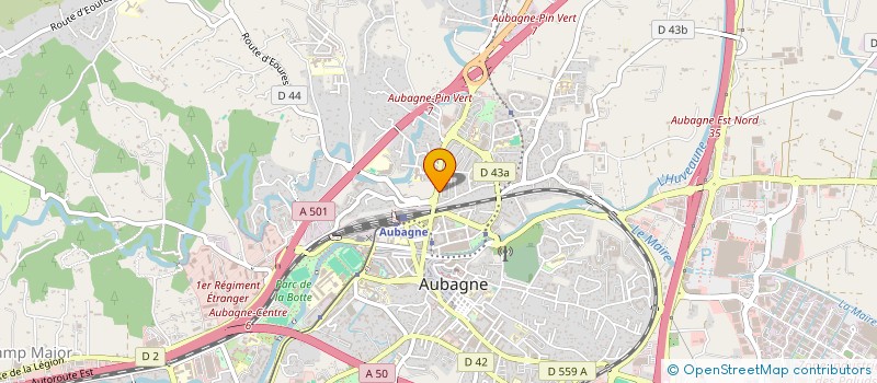 localisation de l'entreprise MONSIEUR ALEXANDRE SOUFFIR à AUBAGNE