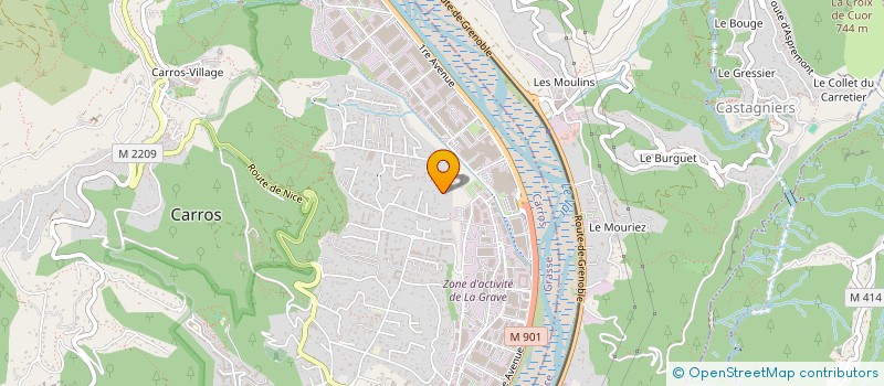 localisation de l'entreprise MONSIEUR ALEXANDRE SOUMAH à CARROS