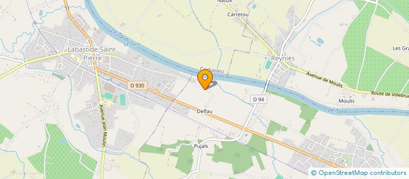 localisation de l'entreprise MONSIEUR ALEXANDRE SOUPART  ORGUEIL