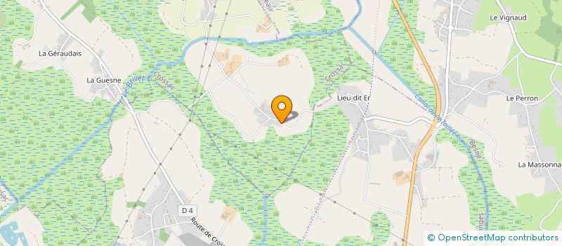 localisation de l'entreprise MONSIEUR ALEXANDRE SOURGET  CROSSAC