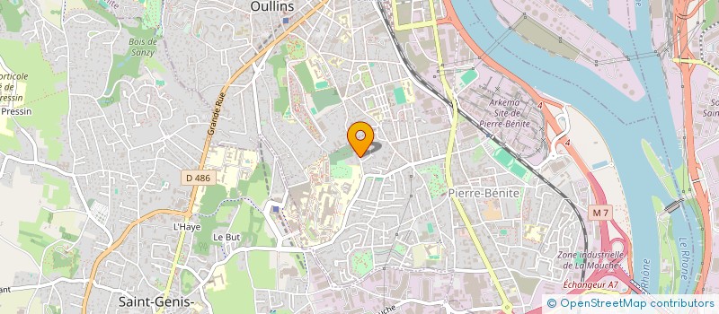 localisation de l'entreprise MONSIEUR ALEXANDRE SOUSA  OULLINS-PIERRE-BENITE