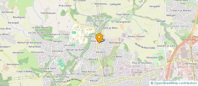 localisation de l'entreprise MONSIEUR ALEXANDRE SQUIBAN à BREST