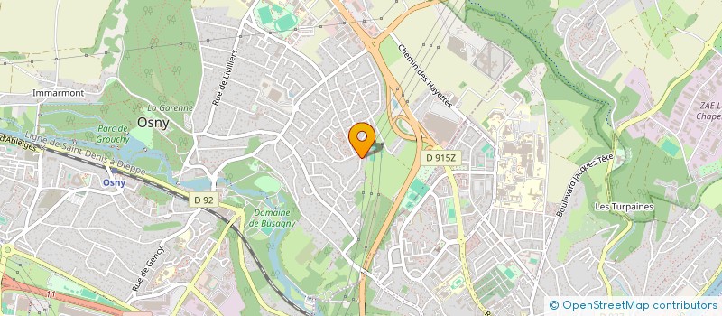 localisation de l'entreprise MONSIEUR ALEXANDRE STACHNICK  OSNY