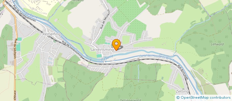 localisation de l'entreprise MONSIEUR ALEXANDRE STARCK  ZETTING