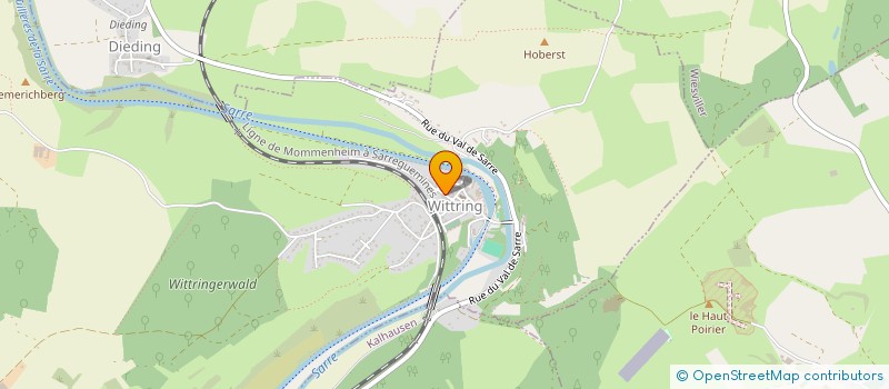 localisation de l'entreprise MONSIEUR ALEXANDRE STAUB  WOUSTVILLER