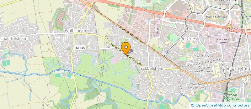 localisation de l'entreprise MONSIEUR ALEXANDRE STEFANI  ECKBOLSHEIM