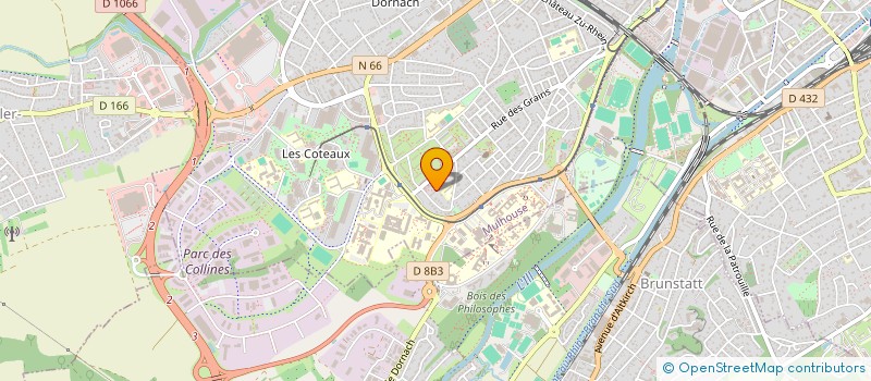 localisation de l'entreprise MONSIEUR ALEXANDRE STEINMETZ  MULHOUSE