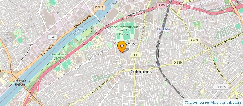 localisation de l'entreprise MONSIEUR ALEXANDRE STENTZ à COLOMBES