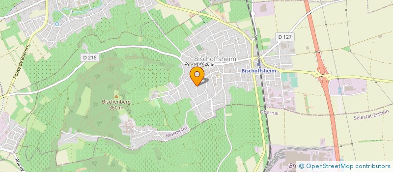 localisation de l'entreprise MONSIEUR ALEXANDRE STOEFFLER  GRIESHEIM-PRES-MOLSHEIM