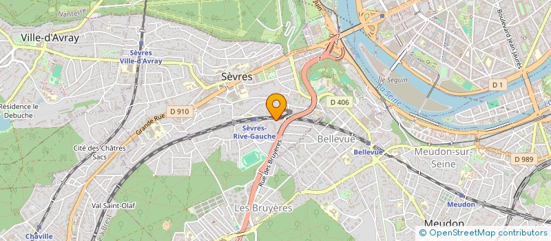 localisation de l'entreprise MONSIEUR ALEXANDRE STOEHR à SEVRES