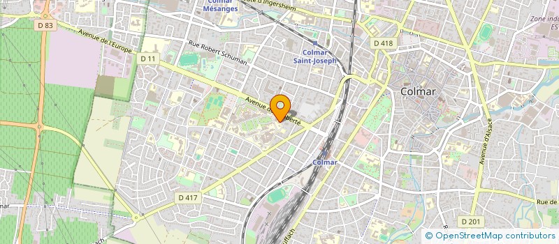 localisation de l'entreprise MONSIEUR ALEXANDRE STUIMENOVSKI  COLMAR