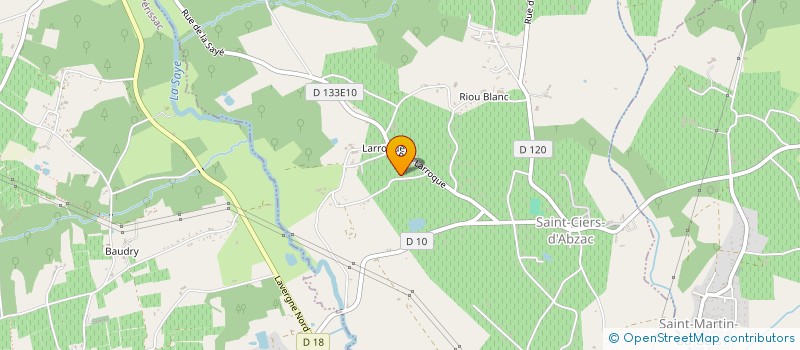 localisation de l'entreprise MONSIEUR ALEXANDRE SULLIET  SAINT-MARTIN-DU-BOIS