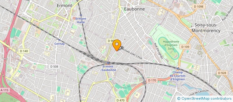 localisation de l'entreprise MONSIEUR ALEXANDRE SURRE à EAUBONNE