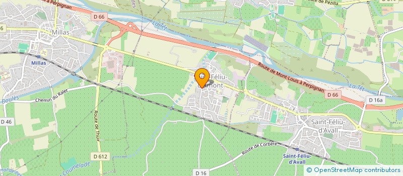 localisation de l'entreprise MONSIEUR ALEXANDRE SUYS  SAINT-FELIU-D'AMONT