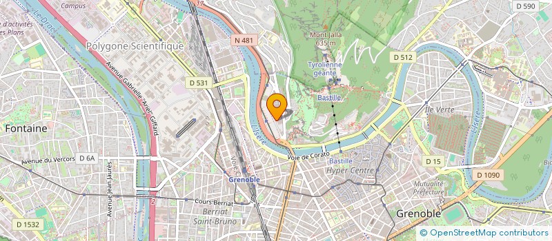 localisation de l'entreprise MONSIEUR ALEXANDRE TABARY à GRENOBLE