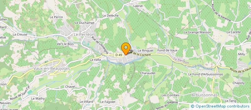 localisation de l'entreprise MONSIEUR ALEXANDRE TACHON  LE PERREON