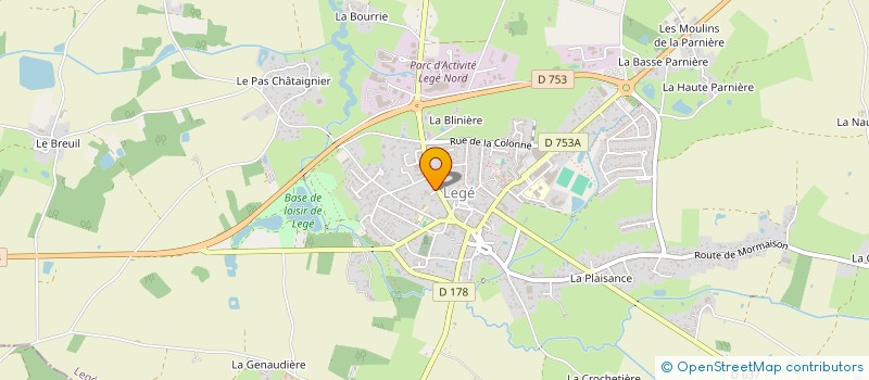 localisation de l'entreprise MONSIEUR ALEXANDRE TADEJ  LEGE