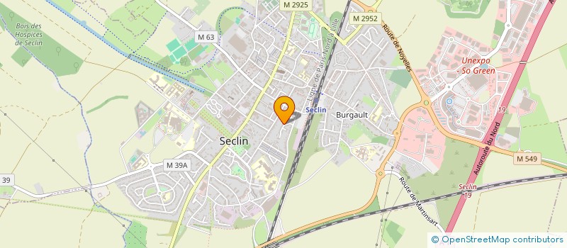 localisation de l'entreprise MONSIEUR ALEXANDRE TAGHON  SECLIN