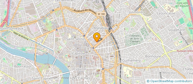 localisation de l'entreprise MONSIEUR ALEXANDRE TAHON à TOULOUSE