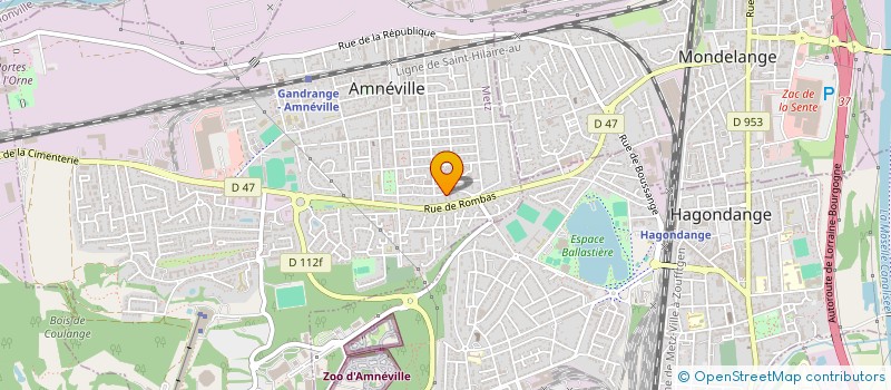 localisation de l'entreprise MONSIEUR ALEXANDRE TAILLER  AMNEVILLE