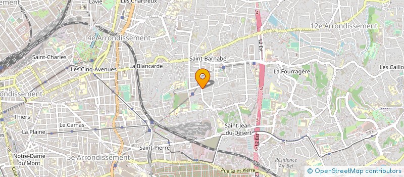 localisation de l'entreprise MONSIEUR ALEXANDRE TALAMONI à MARSEILLE