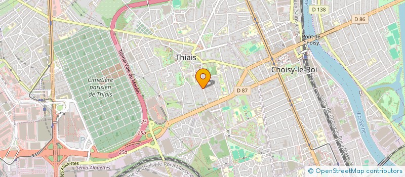 localisation de l'entreprise MONSIEUR ALEXANDRE TALON à THIAIS