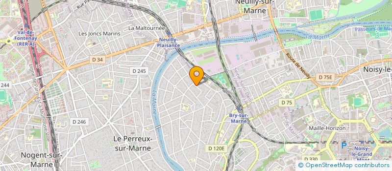 localisation de l'entreprise MONSIEUR ALEXANDRE TANG  BRY SUR MARNE