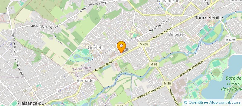 localisation de l'entreprise MONSIEUR ALEXANDRE TANGUY  TOURNEFEUILLE