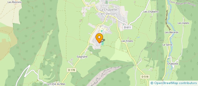 localisation de l'entreprise MONSIEUR ALEXANDRE TARIN à LA CHAPELLE-EN-VERCORS