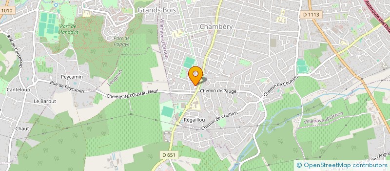 localisation de l'entreprise MONSIEUR ALEXANDRE TARTROU  BORDEAUX