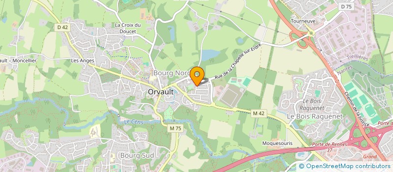 localisation de l'entreprise MONSIEUR ALEXANDRE TAUNAIS  SUCE-SUR-ERDRE