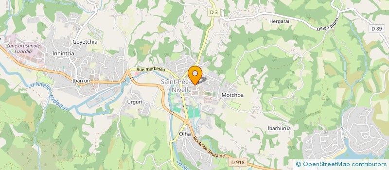 localisation de l'entreprise MONSIEUR ALEXANDRE TECHER  SAINT-PEE-SUR-NIVELLE