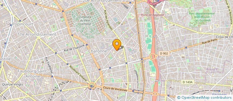 localisation de l'entreprise MONSIEUR ALEXANDRE TEILLER  PARIS