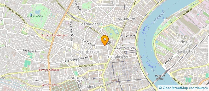 localisation de l'entreprise MONSIEUR ALEXANDRE TEIXEIRA  BORDEAUX