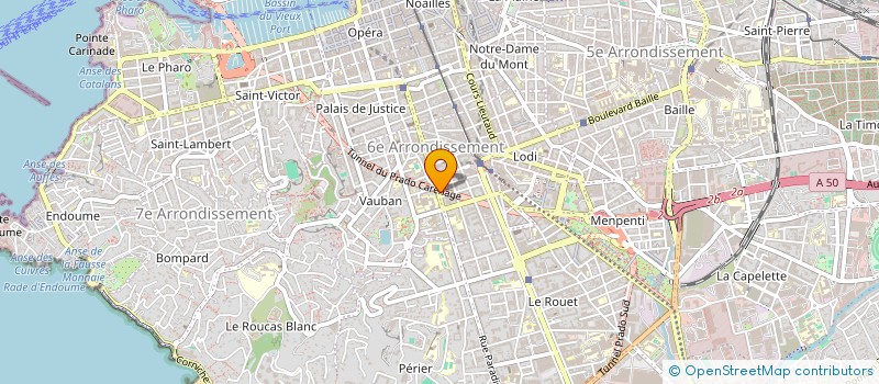 localisation de l'entreprise MONSIEUR ALEXANDRE TEMPESTA à MARSEILLE