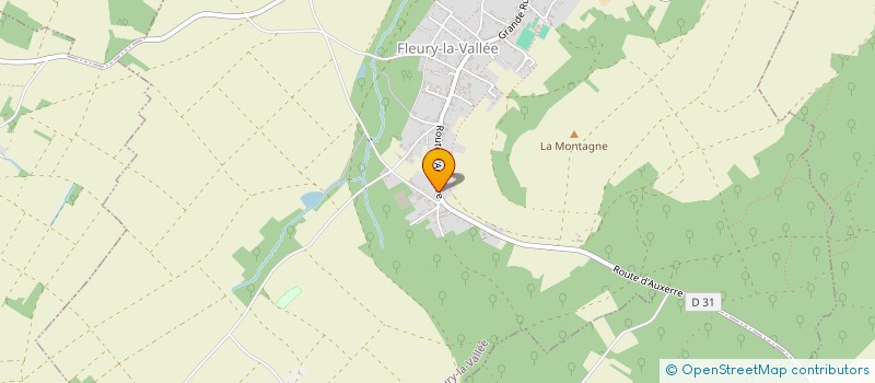 localisation de l'entreprise MONSIEUR ALEXANDRE TENAUDIER  FLEURY-LA-VALLEE