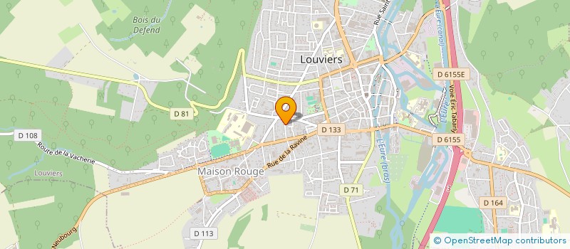 localisation de l'entreprise MONSIEUR ALEXANDRE TERLICOQ  LOUVIERS