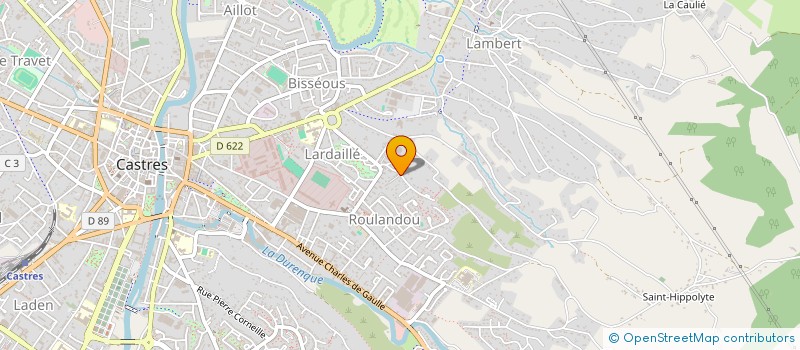 localisation de l'entreprise MONSIEUR ALEXANDRE TERRAL  CASTRES